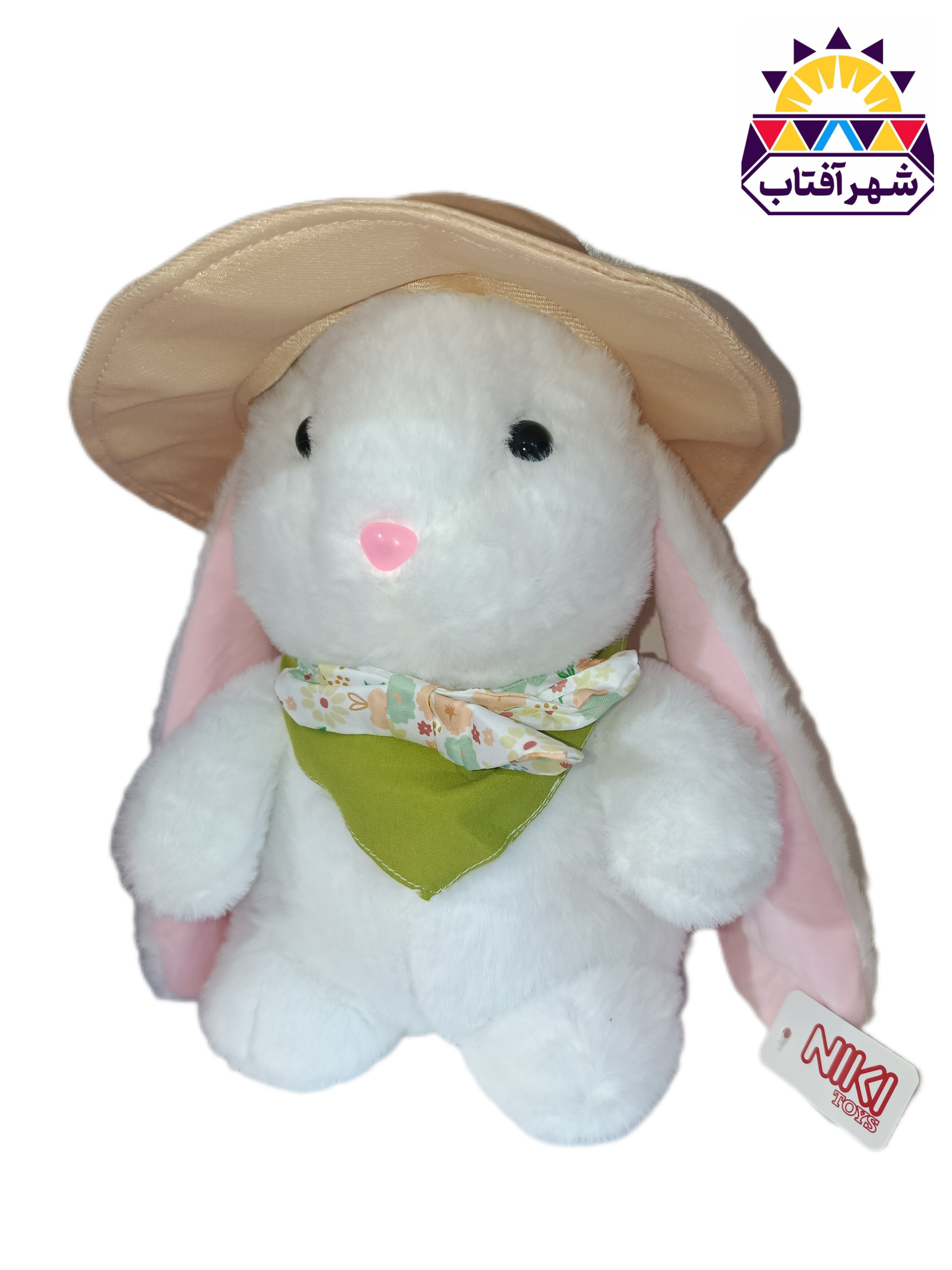 عروسک خرگوش کلاه دار